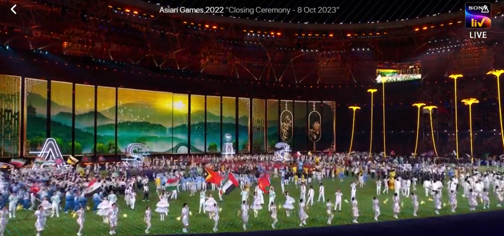 Asian games triumph